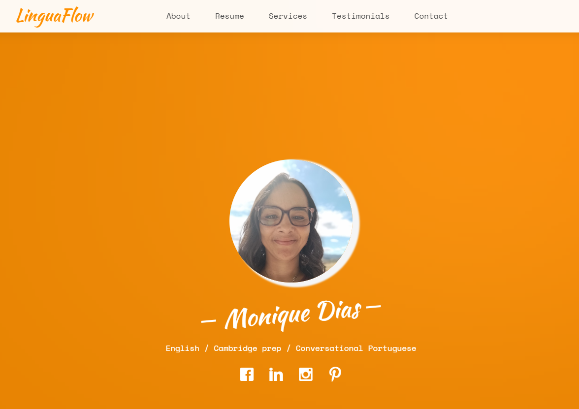 linguaFlow business page